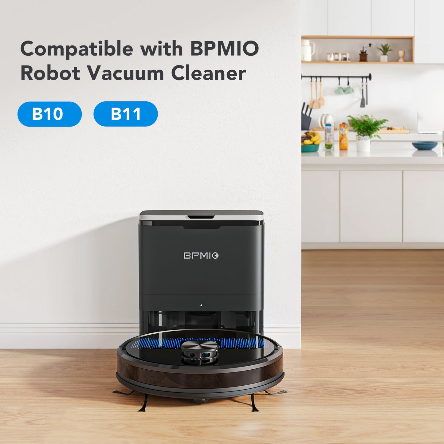 BPMIO B1 Automatic Dust Collection Compatible with B10 Robot Vacuum Cleaner